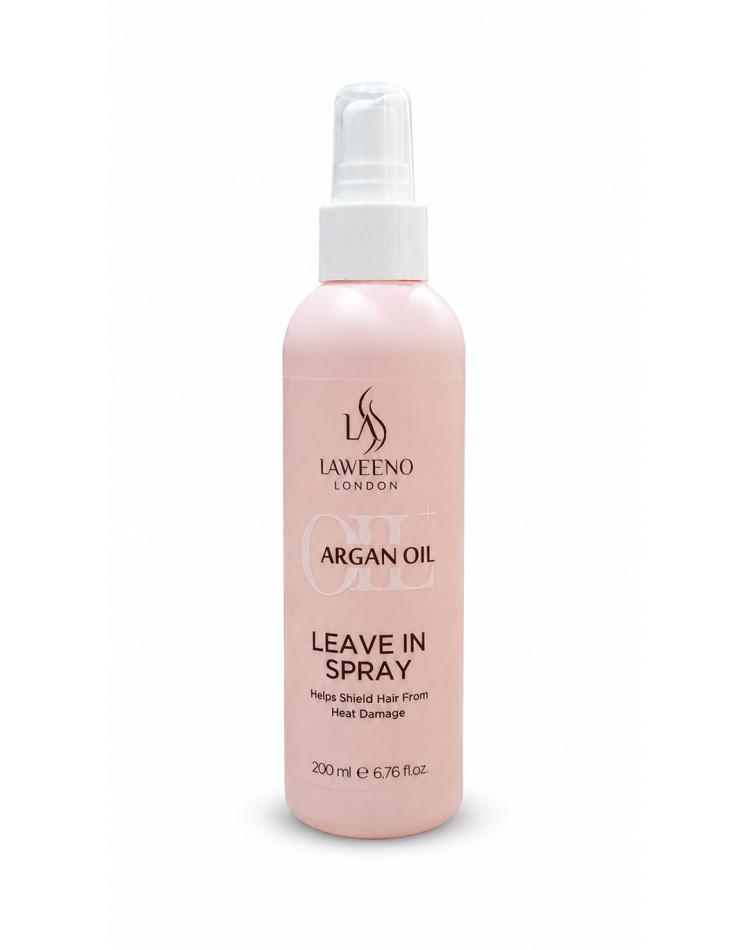اسپری نرم‌کننده و محافظ حرارت مو آرگان لاوینو مدل Leave In Spray